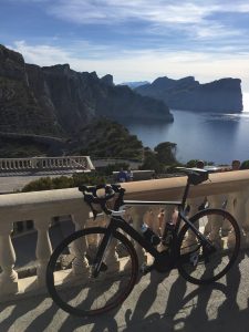 Cycling around Mallorca